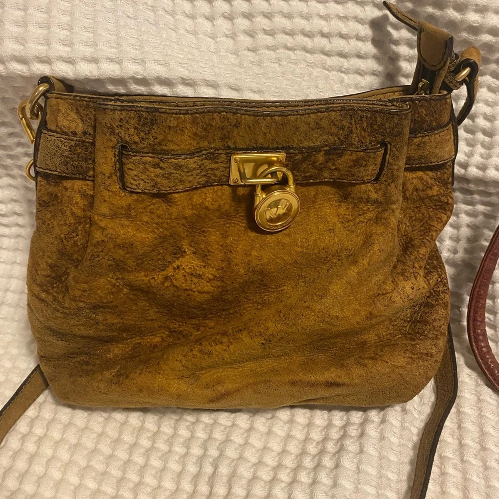 Vintage Leather Crossbody Bag Michael Kors crossbody - Picture 2 of 5